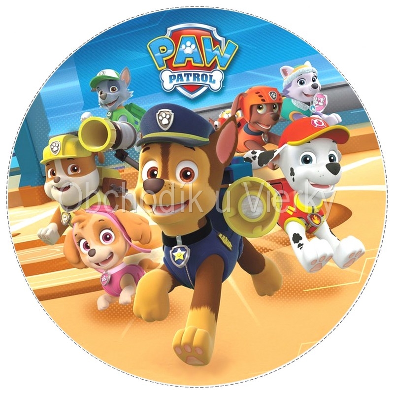 Jedlý obrázok Paw Patrol č. 8134,07